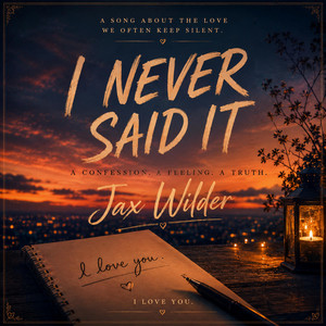 I Never said it by Jax Wilder