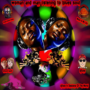 woman and man listening to blues soul - Special Version