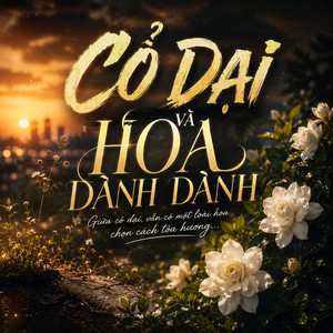 Cỏ dại và hoa dành dành by Khanh AI