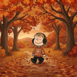 The town of eternal Autumn by Lofi Sommelier