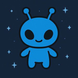 OUTER SPACE ALIEN by Moxas