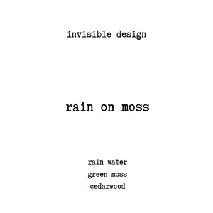 rain on moss by invisible design