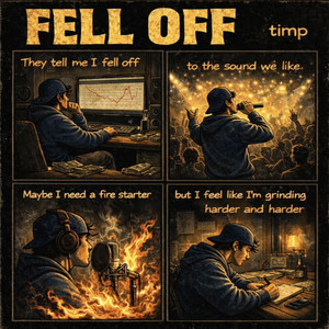 fell off by timp
