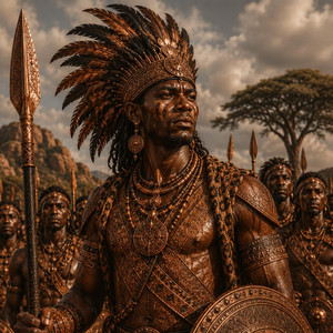 Copper colored indian by Yung Fakks