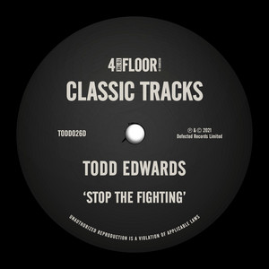 Stop the Fighting by Todd Edwards cover art