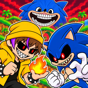 DIAMOND.EXE vs SONIC.EXE - ¡DE LOS EXES SOY EL REY! (y SHIN SONIC) by Diamond WoW