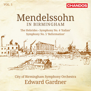 Symphony 1 & 4 / Hebrides Overture cover