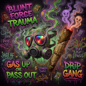 Gas Mask And Blunt WrapZ by Krazy Kane