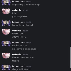 I Dont Listen to Yall, but You Make My Friend Happy so Stay Safe out There I Wish You All the Best, and Valerie Is a Big Fan by Arranged in April