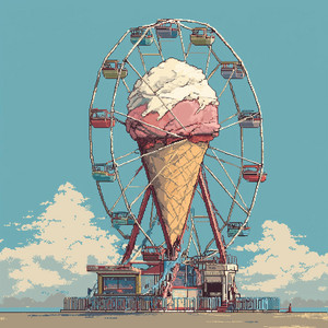 The Ice Cream Wheel by Crazy Monkey