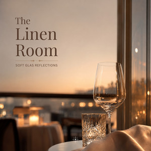 Soft Glass Reflections by The Linen Room