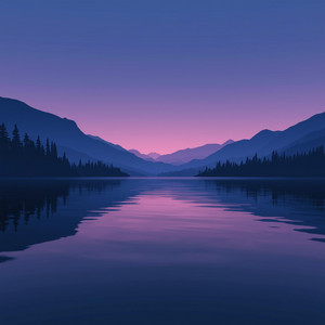 Moon Over Water by Night Glow