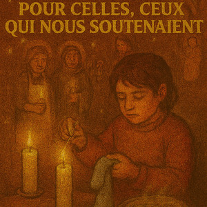 Nous avons allumé des bougies pour ceux qui nous ont soutenus. (All Saint's Day)