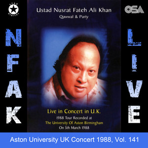 Nusrat Fateh Ali Khan - Kali Kali Zulfon Ke Phande Na Dalo (Live Version)