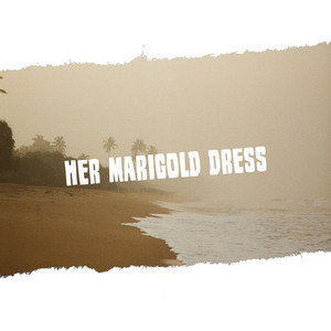 Her marigold dress by Xavier Mendoza