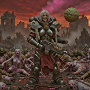 Adepta Sororitas - Безумие (юмор по вселенной Warhammer 40k) by Максим Иванов
