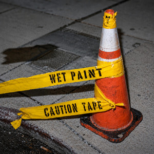 Caution Tape by Wet Paint