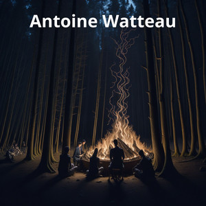 Beneath the Moonlight by Antoine Watteau