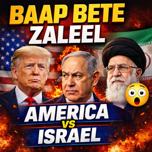 Shah Abbas Mirza - Baap Bete Dono Zaleel America Aur Israel
