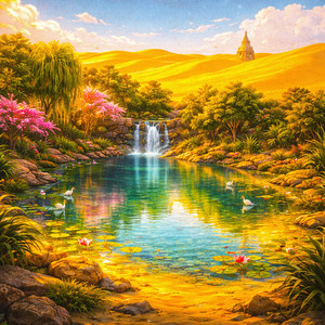 reflections at the spirit oasis by uncle iroh
