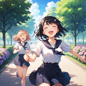 Kitto Issho ni GET Egao by Q-Rabbit