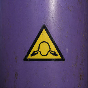 Attention zone de bruit by Le Wanski
