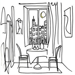 Quiet Angle Improvisation by Unbroken Line