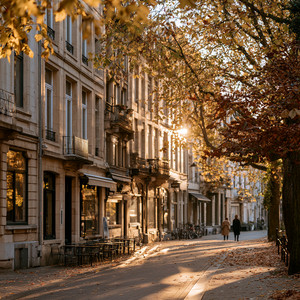 Autumn in Rome by Penelope Cru, 1N Progress
