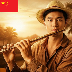 Brown Alex - ខ្លុយស្នេហ៍ត្នោតទេ-ចិន