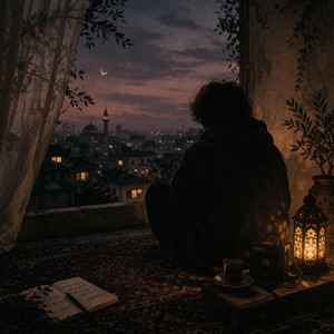 Midnight Courtyard by Aramé