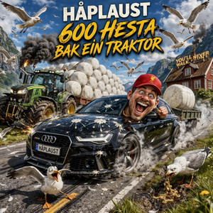 600 Hesta Bak ein Traktor by Håplaust