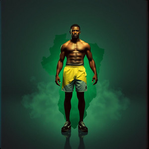 Strong Like Ngannou by Ice Dust