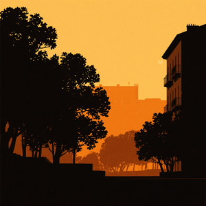 Steady Amber Glow by MARTINAH