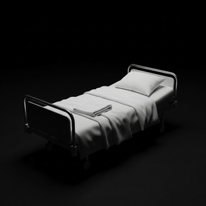 En una Cama de Hospital