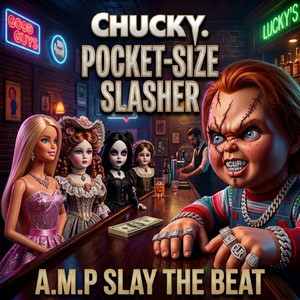 Chucky Pocket Size Slasher by A.M.P. SLAY THE BEAT
