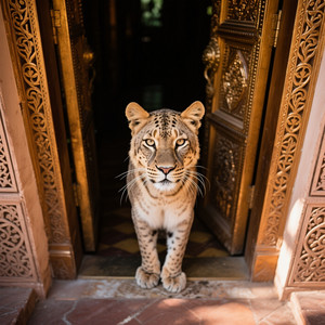 THE LION AT THE GATE by TheGhostintheMachine