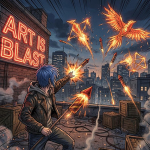 ART IS BLAST by D'Zis