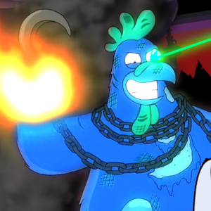 Battle Against a True Chicken by 123connorpoop
