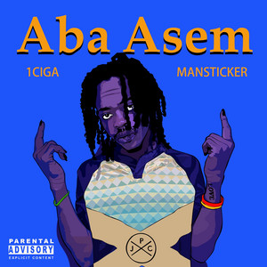 Aba Asem by 1Ciga, Mansticker