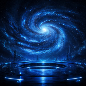 Galaxia Azul by Leya G