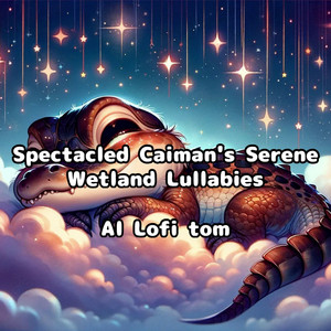 AI Lofi tom - Spectacled Caiman's Serene Wetland Lullabies