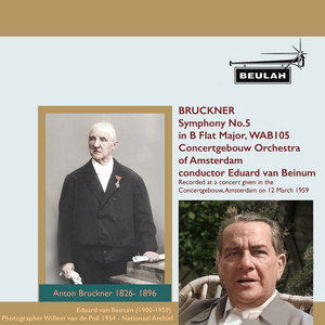 Bruckner: Symphony No.5 in B-flat major, WAB 105 album