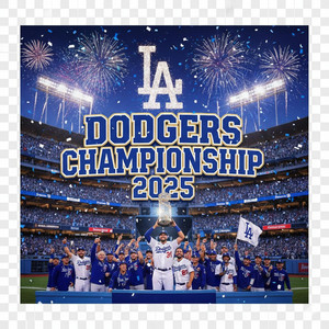 Dodgers Championship - 2025 by BLA MILLIONAIRE'S