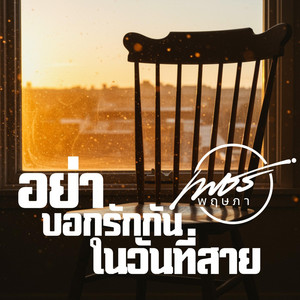 อย่าบอกรักกันในวันที่สาย by เพชร พฤษภา