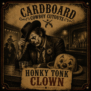 Honky Tonk Clown by Cardboard Cowboy Cutouts