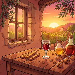 Cantucci & Vin Santo by Crumbly