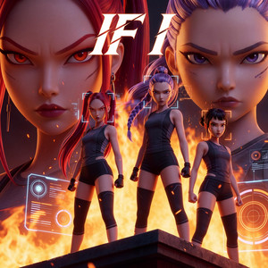 If I: Huntr/X ver. (Demon Hunters & Kpop) by BlackHoleStudio