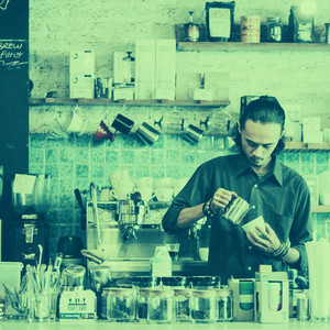 Music for The Coffee Zone - Bossa Nova Vibraphone album