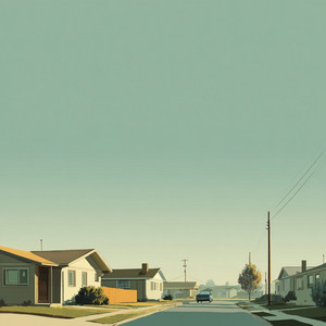 quiet square by Static Postcard