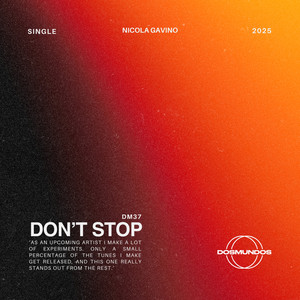 Don't Stop - Radio Edit by Nicola Gavino